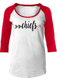 Official twitter account of the kansas city chiefs. Kansas City Chiefs Womens Raglan White Scoop Neck Tee Kansas City Chiefs Shirts Kc Chiefs Shirts Chief Clothes