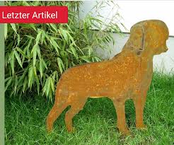 Edelrost deko für haus und garten. Hund Edelrost Garten Figuren Hund Garten Hund Rost Metall Garten Tier L50cm Sino Han Shop