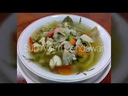 Proses penghasilan cendawan tiram kelabu. Sup Ayam Cendawan Youtube