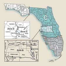 Floridas Hunting Zone Map Deer Hunting Deer Hunting Tips