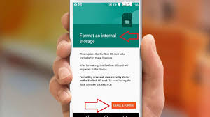 I have a 400gb sandisk microsd card. How To Format Sd Card As Internal Storage In Android Phone Youtube
