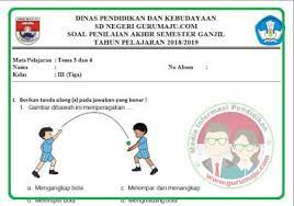 Latihan soal dan kunci jawaban penjaskes pjok sd kelas 3. Soal Uas Pas Pjok Kelas 3 Kurikulum 2013 Revisi 2018 Guru Maju