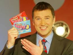 Daily Mail Game Cards Super Lucky Editorial Stock Photo