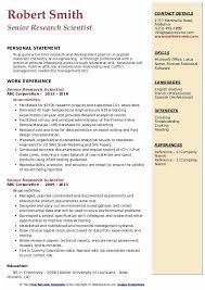 An article summary is a brief paper that focuses on a specific scientific article. Senior Research Scientist Resume Samples Qwikresume