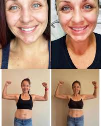 I rarely share 'before & afters', but these challengers all just finished 4  weeks of this new gut program and I couldn't be more proud of them! . I was  a little