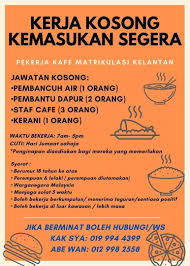 Di kemaskini setiap hari 2. Kerja Kosong Guru Tadika Besut