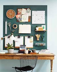 The metal pegboard master workbench tool storage organizer kit offers maximum tool board storage versatility and strength with over 21 sq. Get Hooked On This Over The Desk Pegboard Organiser All You Need Is A Sheet Of Masonite Pegboard Var Home Office Space Home Office Organization Desk Pegboard