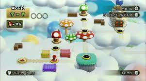 Doing the shortcut shown in the video will make a vine . World 7 New Super Mario Wii Wiki Guide Ign