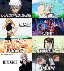 Which JJK character had the worst fateconclusion in your opinion? :  rJujutsufolk