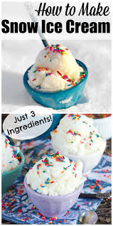 How To Make Snow Ice Cream Recipe The Suburban Soapbox Recipe Snow Icecream Recipe Snow Ice Cream Ice Cream Recipes