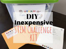 Stem education has become increasingly more prevalent and popular, and at educational innovations, we want to make it easy to teach. Diy Inexpensive Stem Challenge Kit The Gifty Girl