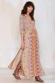 Spell Boho Blossom Maxi Dress Orange Maxi Dress Boho Chic Fashion Fashion