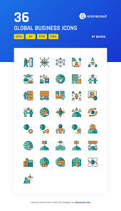 Download Global Business Icon Pack Available In Svg Png Eps Ai Icon Fonts With Images Business Icon Global Business Icon Pack