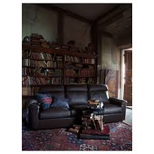 Lidhult Sofa Grann Bomstad Dark Brown Ikea In 2021 Ikea Traditional Style Living Room Sofa
