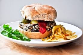 Black Bean Burger Pioneer Woman Spicy Black Bean Burger Recipe With Images Black Bean Burgers Black Bean Burger Recipe Bean Burger