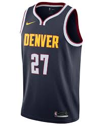 It boasts team graphics and a classic look that will showcase your. Nike Synthetic Jamal Murray Denver Nuggets Icon Swingman Jersey In Navy Blue For Men Lyst