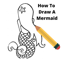 — —the other diagrams beginning with number one, then go on with your drawing. How To Draw A Mermaid Step By Step Drawing Guide