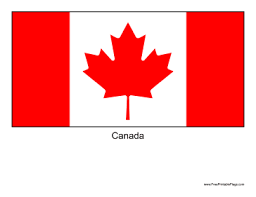 Printable world maps are available in two catagories: Flag Of Canada