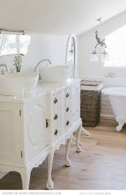 Bathroom vanities on sale now in a variety of styles, ranging from double and single sink cabinets, modern or rustic, floating or standing. 29 Vintage And Shabby Chic Vanities For Your Bathroom Digsdigs