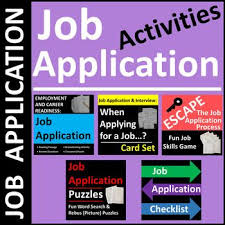 Job Application Activities Teach Students About Completing Employment Applications Individual And Smal Job Application Reading Passages Employment Application