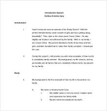 Choose and personalize a free persuasive speech outline template to write a professional persuasive essay sample for kids. Free 9 Speech Outline Templates In Pdf Ms Word