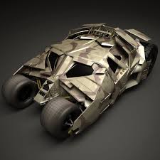3d Model Batmobile Tumbler The Dark Knight C4d Obj 3ds Fbx Batmobile Batman Car Dark Knight