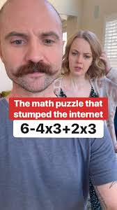 Tricky math puzzle stumps her