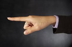 Dark skin tone emoji is a modifier sequence combining ☝️ index pointing up and. Index Finger Pointing To The Side Stock Photo 1860214 Stockunlimited