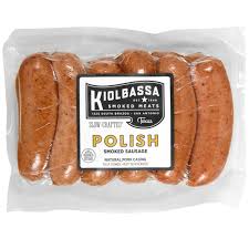 Calories in sam's polish kielbasa sausage, 1/4 length. Kiolbassa Polish Smoked Sausage Shop Sausage At H E B