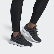 Adidas Black And Grey Running Shoes Adidas Energyfalcon Shoes Black Adidas Us Shoes Black Shoes Black Adidas