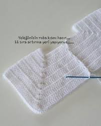 Resimli Anlatimli Baykuslu Tig Isi Bebek Yelek Modeli Yapilisi Tig Isleri Bebek Yelek Krose