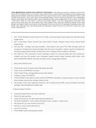 Maybe you would like to learn more about one of these? Cara Memperbaiki Error Pada Printer Canon Mp287 Pdf