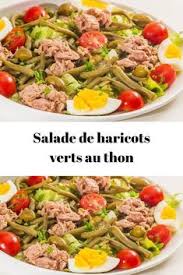 Salade De Haricots Verts Au Thon Une Salade Tres Coloree Ca Met Toujours De Bonne Humeur Vegetarian Recipes Recipes Food