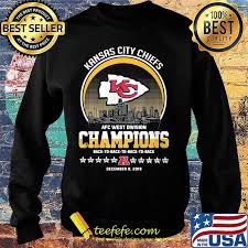 Shop chiefs afc title merchandise here. Kansas City Chiefs Afc West Division Champions Back To Back Shirt Teefefe