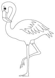 Each printable highlights a word that starts. Flamingo Coloring Pages To Print Iconmaker Info