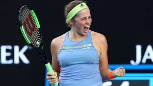 Growing up she also competed in ballroom dancing going to the national latvian championships for ballroom dancing. Jelena Ostapenko Survives Scare To Battle Through Eurosport