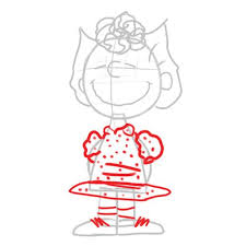 How to Draw Sally Brown from Peanuts: 7 Steps (with Pictures)