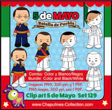 La batalla de puebla es considerada como una de las victorias más importantes del ejército mexicano. Combo 5 De Mayo Clipart Color And Black White Batalla De Puebla Set 129