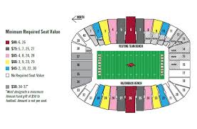 University Of Arkansas Football Stadium Seating Chart