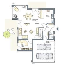 Haus Mit Doppelgarage Grundriss Haus Grundriss Grundriss Einfamilienhaus Haus Planung