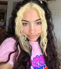 Vereena Sayed Dyed Hair Front Strands Dyed Front Hair Sayed Strands Ve Dyed Front Hair Sayed In 2020 Hair Streaks Front Hair Styles Hair Color Streaks