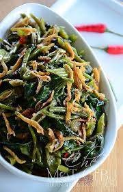 Asyik Asyik Masak Kangkung Belacan Resep Masakan Indonesia Resep Masakan Asia Masakan Indonesia