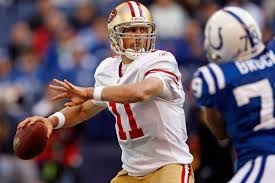 'the shoulder injury came at a point when i thought my career was really about to take. How Former 49ers Qb Alex Smith Reportedly Impacted The Colts Carson Wentz Trade Stampede Blue