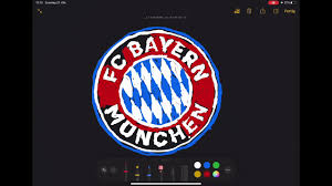 Fc bayern münchen logo 2020. Fc Bayern Munchen Logo Gezeichnet Youtube