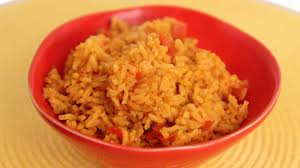 Just a teaspoon of onion salt and ground cumin with tomato sauce bring this . Mexican Yellow Rice Recipe Laura Vitale Laura In The Kitchen Episode 570 Youtube