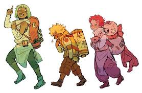Fu Chan Naruto And Gaara Naruto Art Naruto Anime Naruto