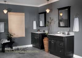 Pink, white, and black image source: Bathroom Color Ideas With Dark Cabinets Black Cabinets Bathroom Bathroom Colors Bathroom Cabinet Colors