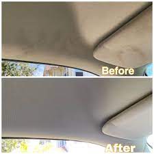 Headliner Stain Removal Car Detailing Car Wash Company Mobile Car Wash