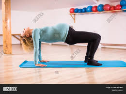 Pregnant Woman Enjoys Image Photo Free Trial Bigstock
