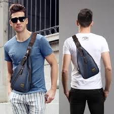 2 In 1 Men S Stylish Cross Body Anti Theft Chest Bag Wallet Mens Crossbody Bag Shoulder Bag Men Handbags For Men